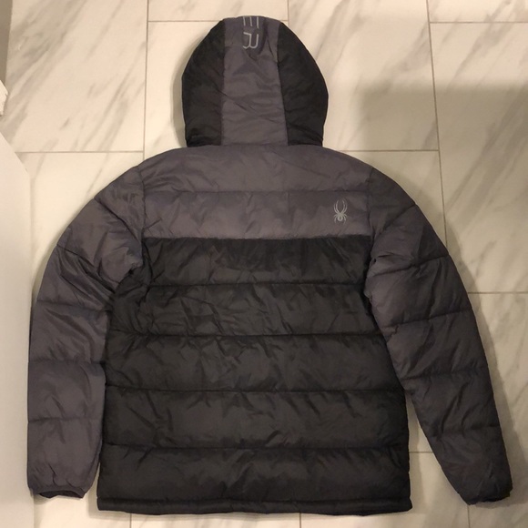 Men’s Spyder Splice Puffer Jacket - Picture 4 of 4